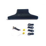 PÁRA-CHOQUE E HASTES DE DIREÇÃO + PEÇAS PARA AUTOMODELO CITROËN XSARA SALVAT FASCÍCULO 54